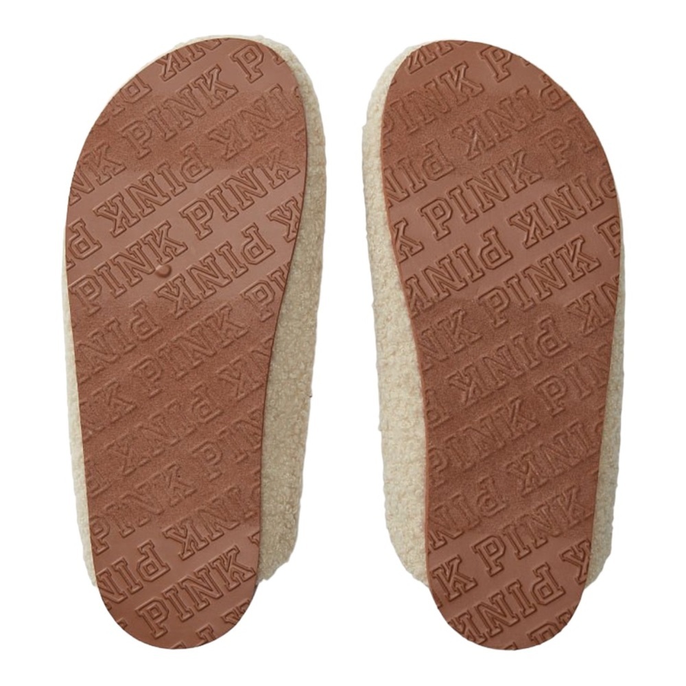 PINK COZY-PLUSH CLOGS SLIPPERS Style: 26561944 Beige/Off White Sizes Var… - Picture 3 of 3